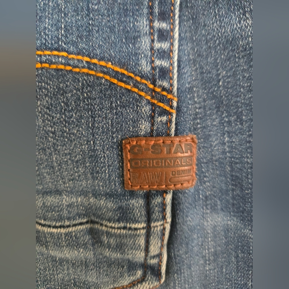 G-Star Raw D-Staq 3D Slim Men Jeans Size W36 L30 - Picture 9 of 13